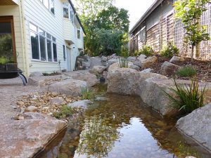 Upwey natural rock stream