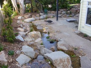 Upwey natural rock stream